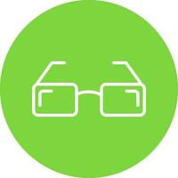 Glasses Vector Icon Design