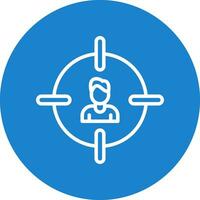 Target Audience Vector Icon Design