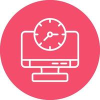 Clock Vector Icon Design