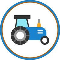 Tractor Vector Icon Design