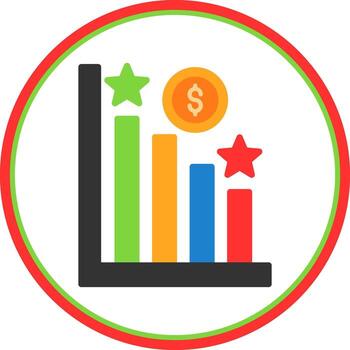 Analytics Vector Icon Design