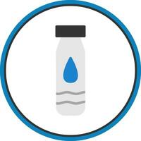 Water bottle Vector Icon Design