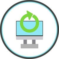 Data Recovery Vector Icon Design
