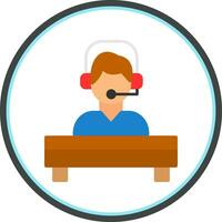 Help Desk Vector Icon Design