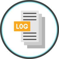 System Logs Vector Icon Design