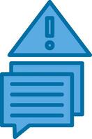 Error Message Vector Icon Design