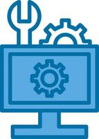 Hardware Troubleshooting Vector Icon Design