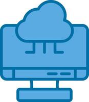 Cloud Computing Vector Icon Design