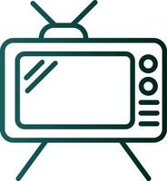 Television Vector Icon Design