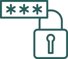 Password Reset Vector Icon Design
