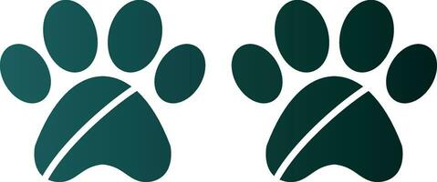 Paw Vector Icon Design