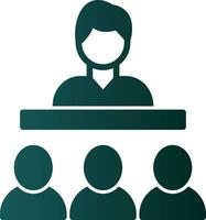 Seminar Vector Icon Design
