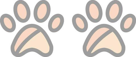 Paw Vector Icon Design