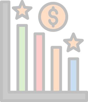 Analytics Vector Icon Design