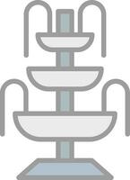 Fountain Vector Icon Design