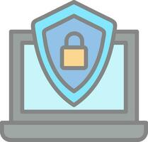 System Security Vector Icon Design