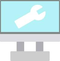IT Helpdesk Vector Icon Design