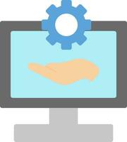 Software Support Vector Icon Design