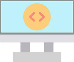 Remote Desktop Vector Icon Design