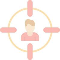 Target Audience Vector Icon Design