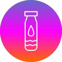 Water bottle Vector Icon Design