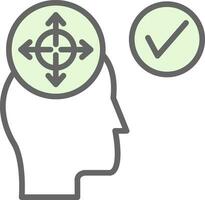 Decision making Vector Icon Design