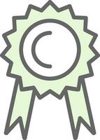 Award Vector Icon Design