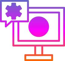 Computer science Vector Icon Design