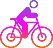 Cycling Vector Icon Design