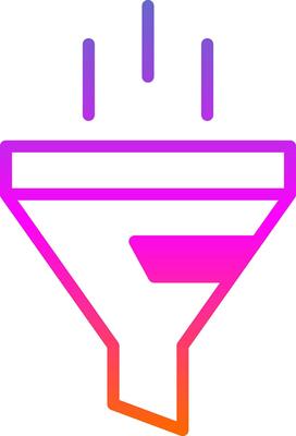 Filter Vector Icon Design