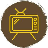 Television Vector Icon Design