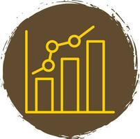 Bar chart Vector Icon Design