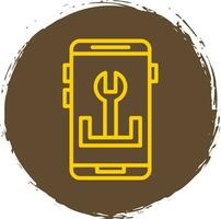 App Troubleshooting Vector Icon Design