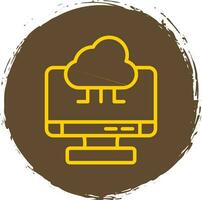Cloud Computing Vector Icon Design