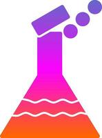 Flask Vector Icon Design
