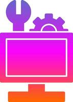 Troubleshooting Flowchart Vector Icon Design