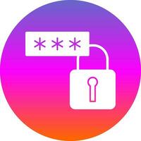 Password Reset Vector Icon Design