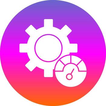 actuación mejoramiento vector icono diseño