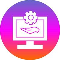 Software Support Vector Icon Design