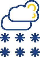 Snow Vector Icon Design