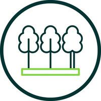 Trees Vector Icon Design