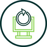 Data Recovery Vector Icon Design