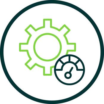 actuación mejoramiento vector icono diseño