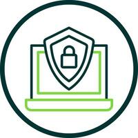 System Security Vector Icon Design