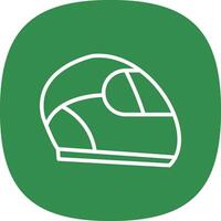 Helmet Vector Icon Design