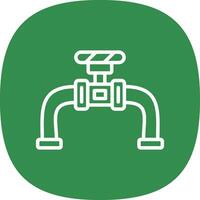 Pipe Vector Icon Design