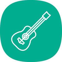 diseño de icono de vector de guitarra