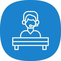 Help Desk Vector Icon Design