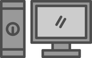 Computer Vector Icon Design