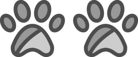 Paw Vector Icon Design